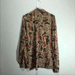 ORVIS DRIRELEASE CAMO QUARTER-ZIP NEW!!